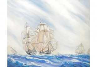 ANA SÁ ( SEC. XX ), Original, Óleo sobre tela,assinado.
