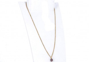 Fio e Pingente em OURO 18K