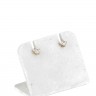 Par de brincos em OURO 18K - QUARTZOS