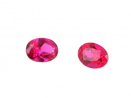 2 RUBIS 3,05ct