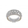 Anel em OURO 18K - 28 DIAMANTES