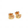 Brincos Hello Kitty em OURO 19,2K