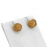 Brincos bolas de viana em OURO 19,2K