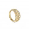 Anel em OURO de 19,2k e 54 DIAMANTES