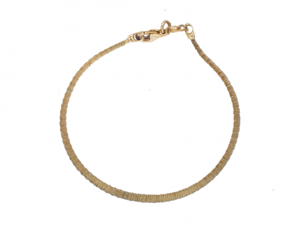 Pulseira em PRATA dourada 925