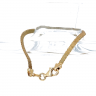 Pulseira em PRATA dourada 925