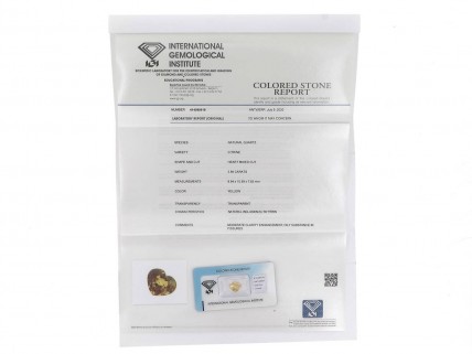 CITRINO, 3.86 CT