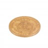 MOEDA DE 100 Reals 1862, ISABEL II - OURO 900