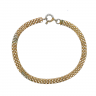 Pulseira em PRATA dourada 835