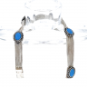 Pulseira em PRATA 835 - Turquesas