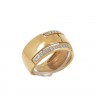 Anel em OURO 18K - 24 DIAMANTES