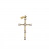 Cruz em OURO 19,2K - QUARTZOS