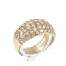 Anel em OURO 19,2K - 60 DIAMANTES 