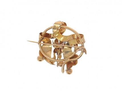 Alfinete ANTIGO em OURO de 19,2K
