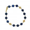 Pulseira em OURO 19,2K - Sodalita Azul