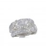 Anel em OURO 19,2K - 34 DIAMANTES