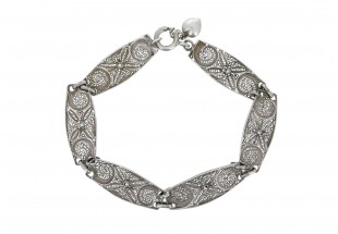L779-013 Pulseira ANTIGA em PRATA 833 - FILIGRANA