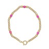 Pulseira em OURO 19,2K - 5 RUBIS