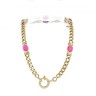 Pulseira em OURO 19,2K - 5 RUBIS
