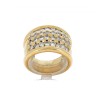 Anel em OURO 19,2K - 32 DIAMANTES 