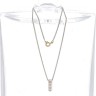 Pingente em OURO 19,2k - 4 DIAMANTES