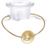Pulseira em PRATA DOURADA 925