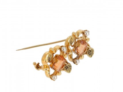 Alfinete Peito em OURO 19,2kl
