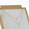 Fio bicolor em OURO 19,2 kl