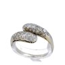 Anel em OURO 14K - 38 DIAMANTES