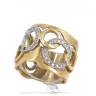 Anel em OURO 19,2K - 30 DIAMANTES