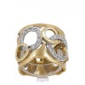 Anel em OURO 19,2K - 30 DIAMANTES
