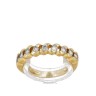 Anel em OURO 19,2K - 9 DIAMANTES