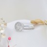 Anel em OURO 19,2K - 16 DIAMANTES 