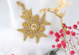 Pendente em OURO 19,5K - FILIGRANA