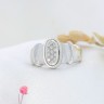 Anel em OURO 19,2K - 13 DIAMANTES