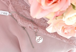 Colar com pendente em PRATA 925