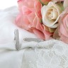 Brincos em OURO Branco 19,2K - 64 DIAMANTES