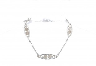 Pulseira ANTIGA em PRATA 833 - FILIGRANA