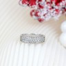 Anel em OURO 19,2K - 34 DIAMANTES