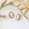 Brincos em OURO 18k - Camaféu