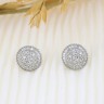 Brincos em OURO 19,2K - 112 DIAMANTES