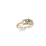 Anel ANTIGO com 4 DIAMANTES, em OURO 19,2kl