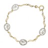 Pulseira Bicolor, em PRATA 925 e OURO 9k