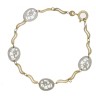Pulseira Bicolor, em PRATA 925 e OURO 9k