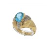 Anel Bicolor, em OURO 19,2 kl