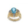 Anel Bicolor, em OURO 19,2 kl