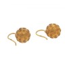 Brincos Bolas de Viana, em OURO 19,2 kl