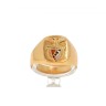 Anel  SLB, em OURO 19,2kl