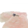 Anel Noivado com 26 DIAMANTES e 1 TANZANITE em OURO 19,2kl