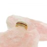 Anel com 12 RUBIS e 22 DIAMANTES em OURO 19,2kl
